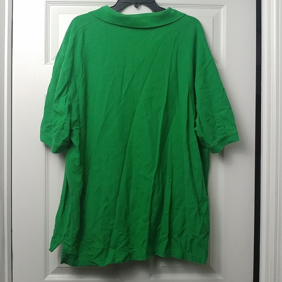 4/$15 🌻 SADDLEBRED Size 3XL Green Mens Polo Shirt - Picture 7 of 7